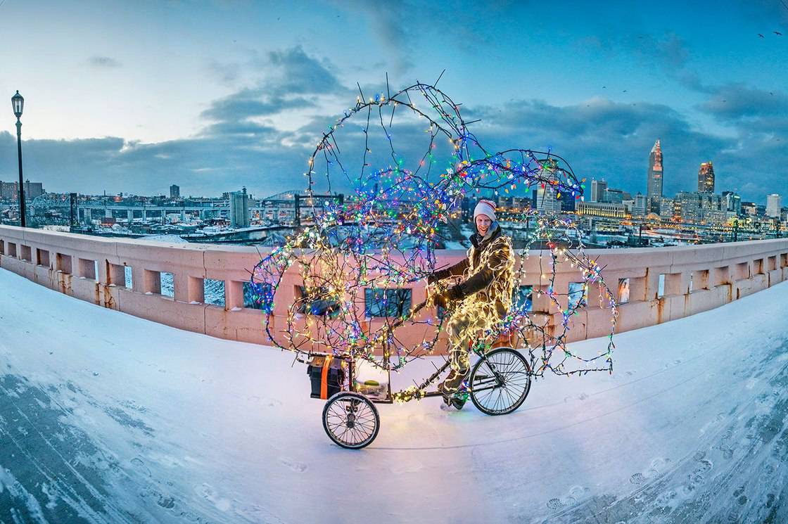 Jimmy Kuehnle's Twinkling Tricycle Tour of Enchantment: Brite Winter Fest