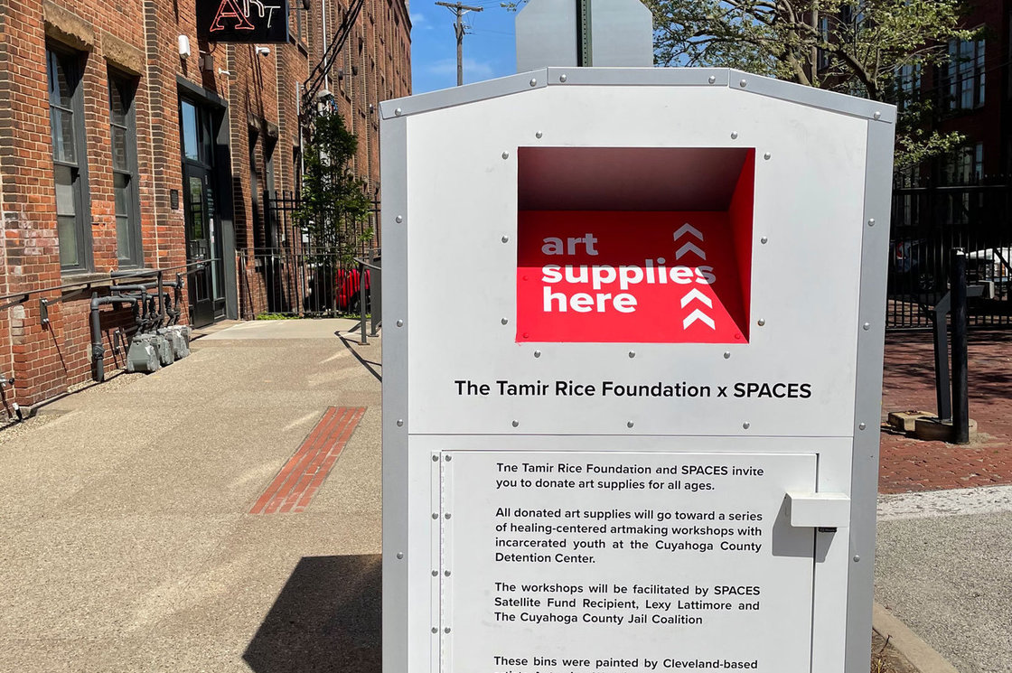 The Tamir Rice Foundation + SPACES  Art Supply Drive